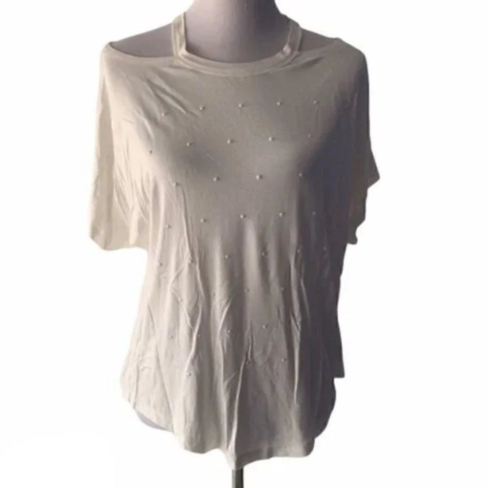 🆕 Nanette Lepore Women’s “Modern Glam” Top size M